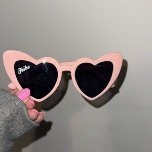 Bride tribe pink sunglasses